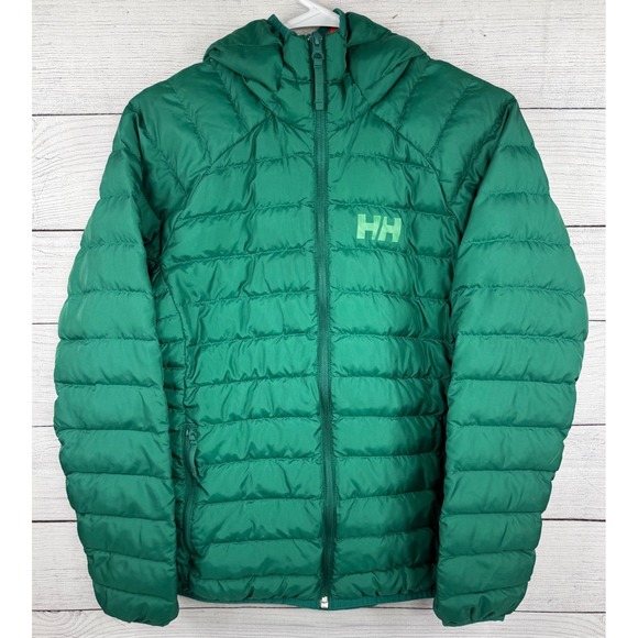 Helly Hansen Jackets & Blazers - Helly Hansen Women's Medium Banff Hooded Insulator jacket Green